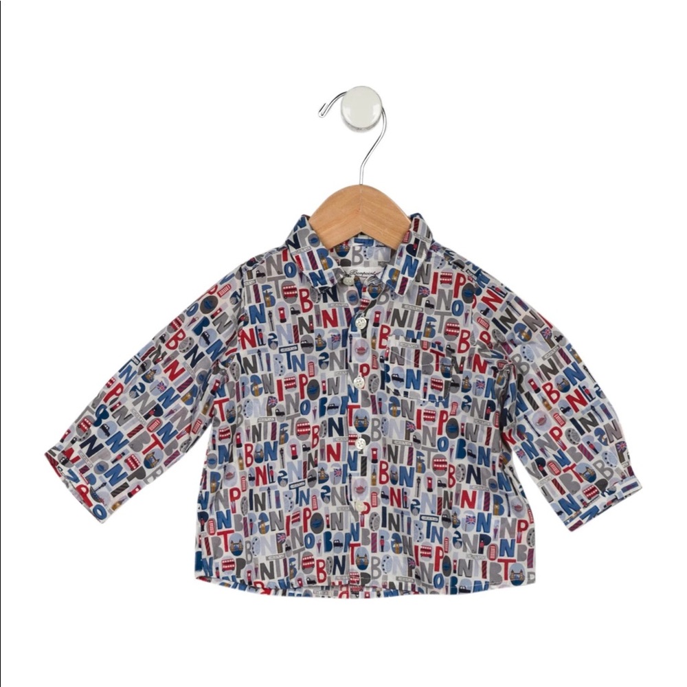 NEW Bonpoint boys shirt 6months
